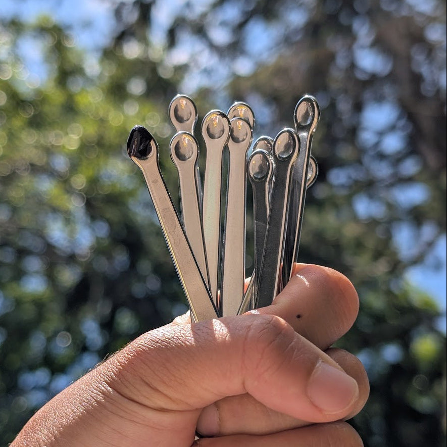 Stainless Steel Shilajit Spoon